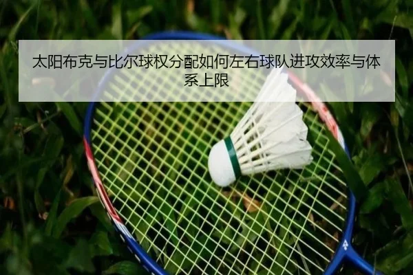太阳布克与比尔球权分配如何左右球队进攻效率与体系上限