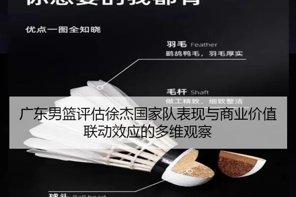 广东男篮评估徐杰国家队表现与商业价值联动效应的多维观察
